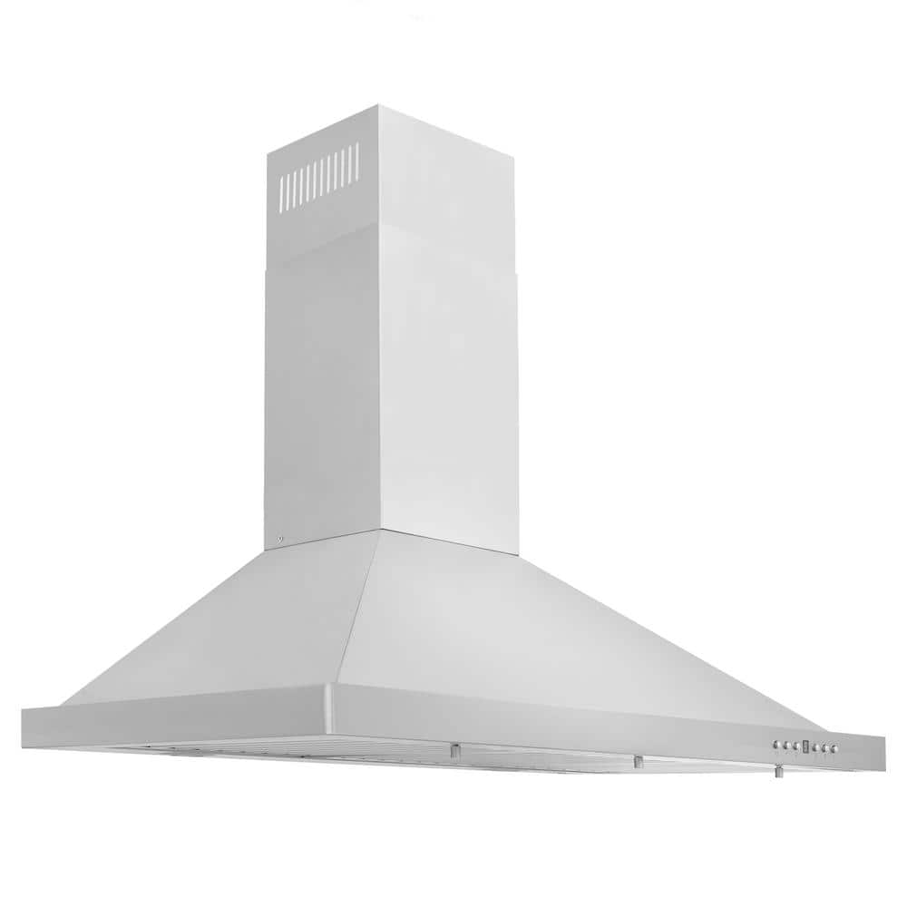 ZLINE Kitchen and Bath 36  Convertible Vent Wall Mount Range Hood in Stainless Steel