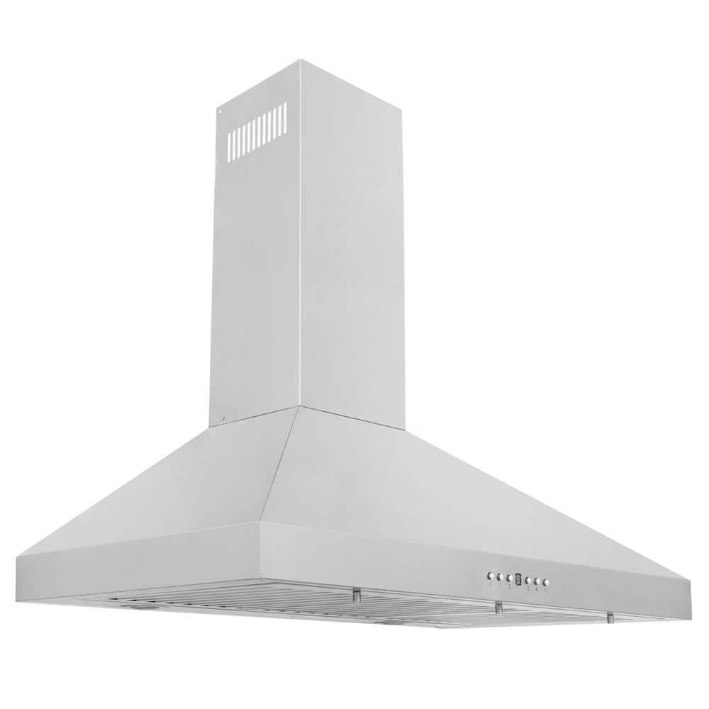 ZLINE Kitchen and Bath 36  Convertible Vent Wall Mount Range Hood in Stainless Steel (KL3-36)