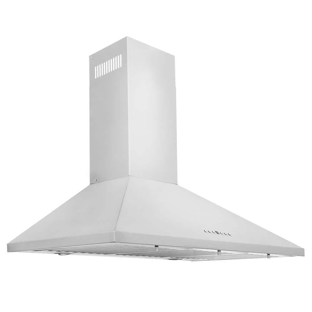 ZLINE Kitchen and Bath 36  Convertible Vent Wall Mount Range Hood in Stainless Steel (KL2-36)