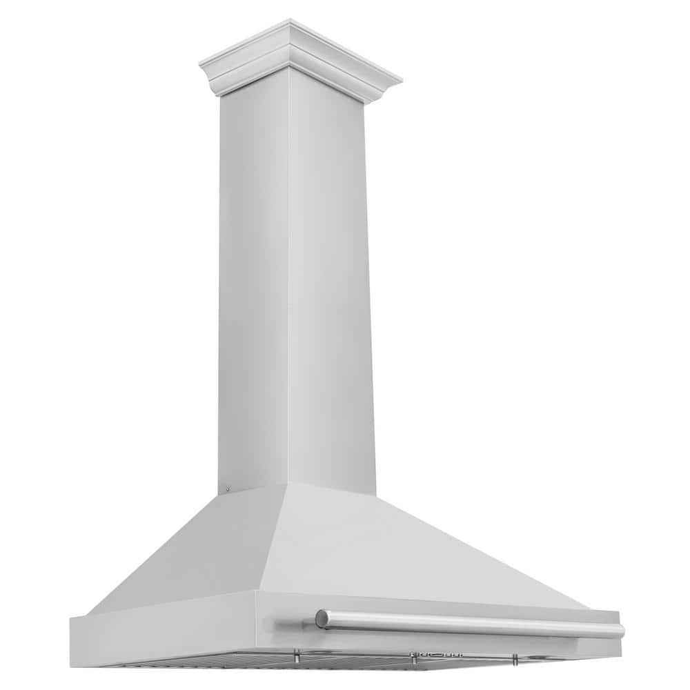 ZLINE Kitchen and Bath 36 in. Wall Mount Range Hood with Handle in Stainless Steel